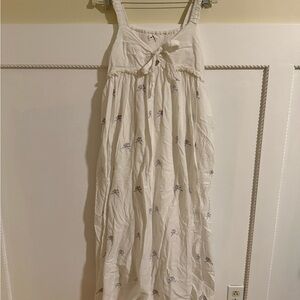 White Floral Sundress